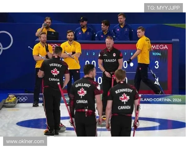 加拿大九比六击败英国夺男壶金牌 加拿大九比六击败英国夺男壶金牌